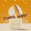 Fiorella Crunch Wafer Cookies, White Chocolate Covered Crispy Thin Crunch