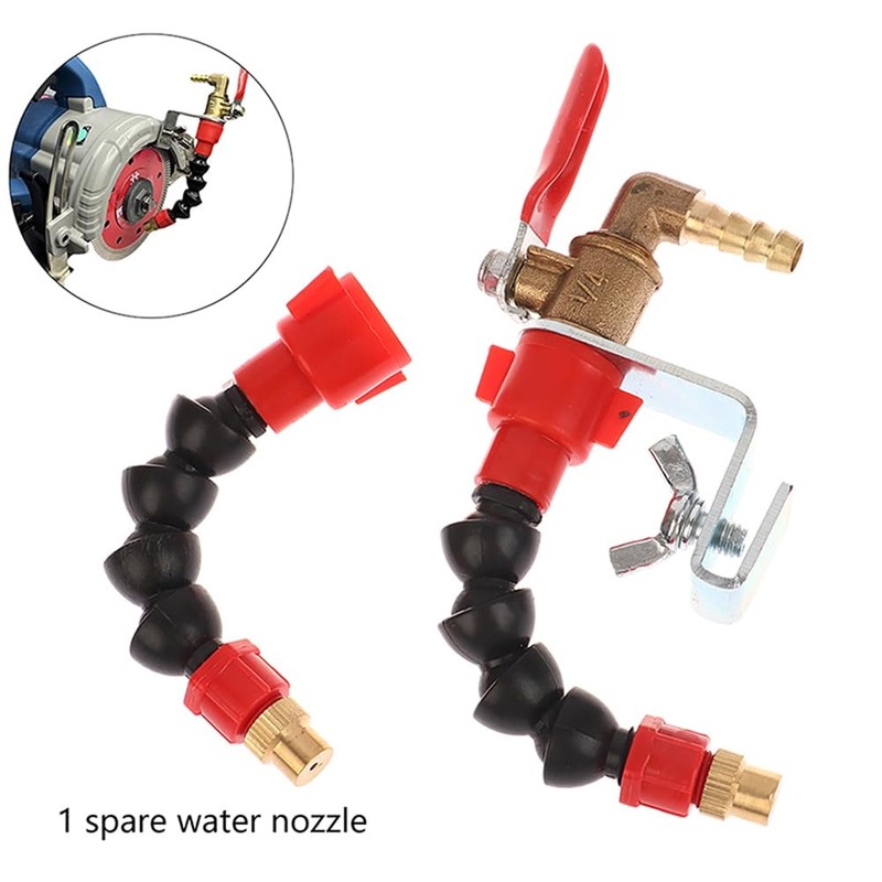 Tuperoymse Dust Collector Water System Plastic+Brass Dust Removal Nozzle Dustproof