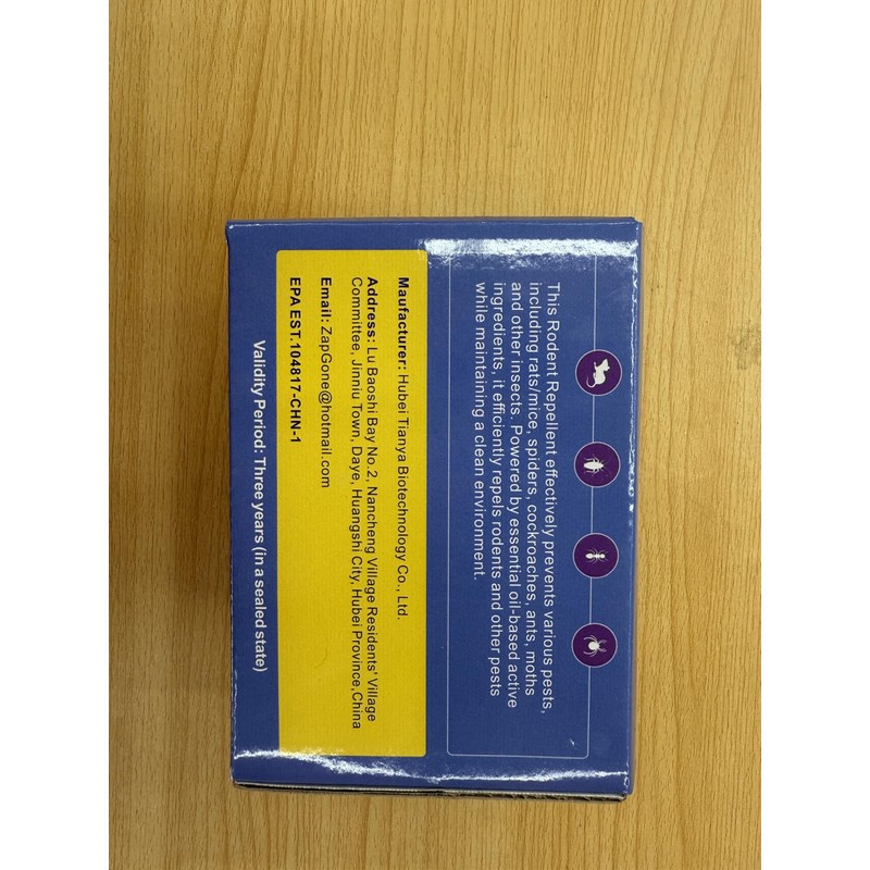 24 Pack Mouse Rodent Repellent - Fresh Mint Scented Deterrent