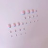 48Pcs Medium Press on Nails Square & Press on Toenails