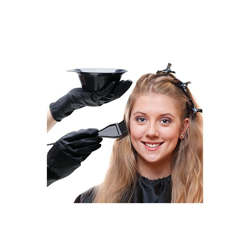 Kit de Tinte para el Cabello 20 Piezas - Cepillo,