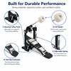 Adjustable Bass Drum Pedal — Aluminum Alloy Kick Pedal for