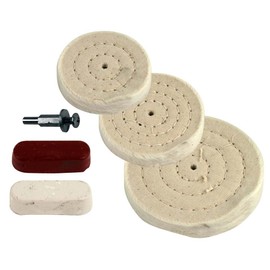 Trademark Tools 75-TJ312 Drill Buffing and Polishing Accessory Set