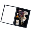 Hodeframe 16x20 Shadow Boxes Display Cases with Shelves, Black Deep
