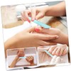 Mikinona Pcs Glass Nail Files Cylindrical Nail Grinding Tool for