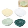 Ice Bowl Containers Mold Light Green Dark Green White Yellow