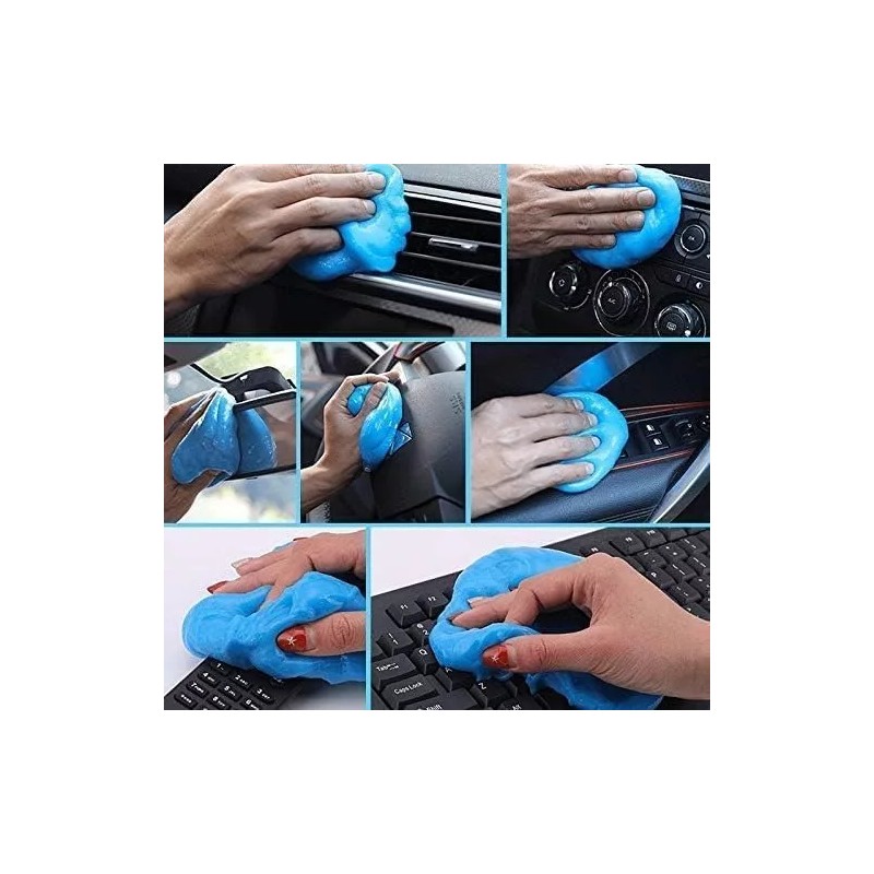 Universo en Linea Set 4 Slime Limpieza Superficie Multiuso Moldeable