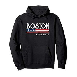 Boston Massachusetts Souvenir Gift Pullover Hoodie