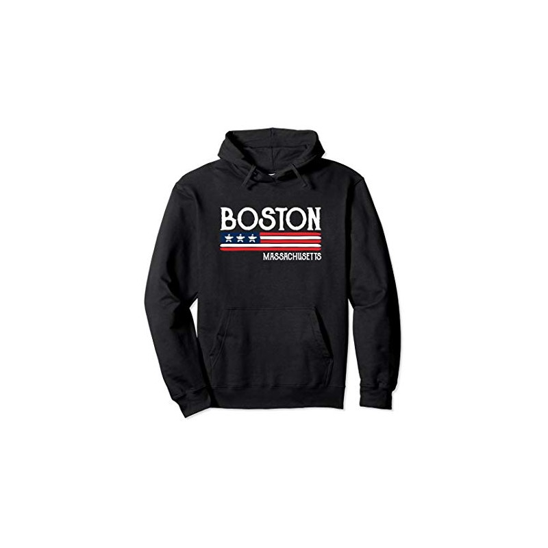 Boston Massachusetts Souvenir Gift Pullover Hoodie