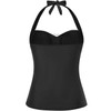 Women Tankini Bathing Suit Top - Halter Swim Tops Only