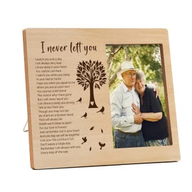 Pseuaudo Memorial Picture Frame - In Loving Memory & Celebration Of Life Decorations, Bereavement & Funeral Gifts - Tabletop Stand-02