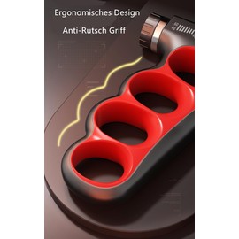 Zixrmor Hand Trainer Set of 2 Hand Trainer Forearm Trainer 1 Set 5-60 kg Grip Strength Trainer 1 Set 5-100 kg Finger Trainer, Sports Hand Trainer and Hand Trainer Finger Trainer (Red + Black)