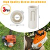 3 pcs White Attachment Sleeve Replaces for Stihl 4140-791-7207 41407917207