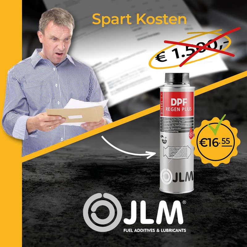 JLM Diesel DPF Rain Plus 250 ml - Maximum Performance