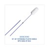 Boardwalk L3850 Lambswool Extendable Duster, Plastic Handle Extends 35" to