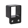 Plum Fittings Aluminum Fence Standard Wall Mount 1 1/4" x
