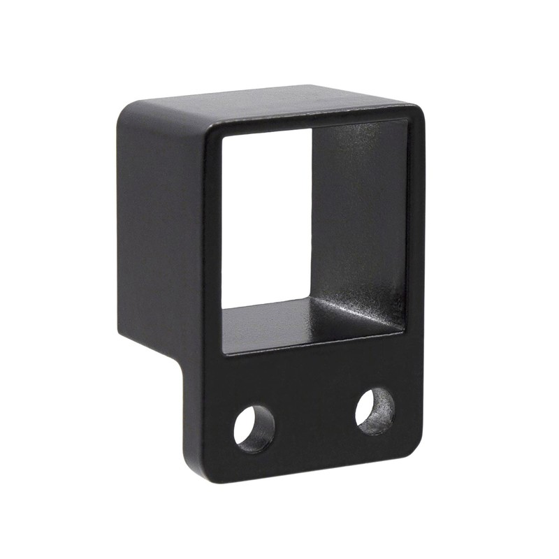 Plum Fittings Aluminum Fence Standard Wall Mount 1 1/4" x