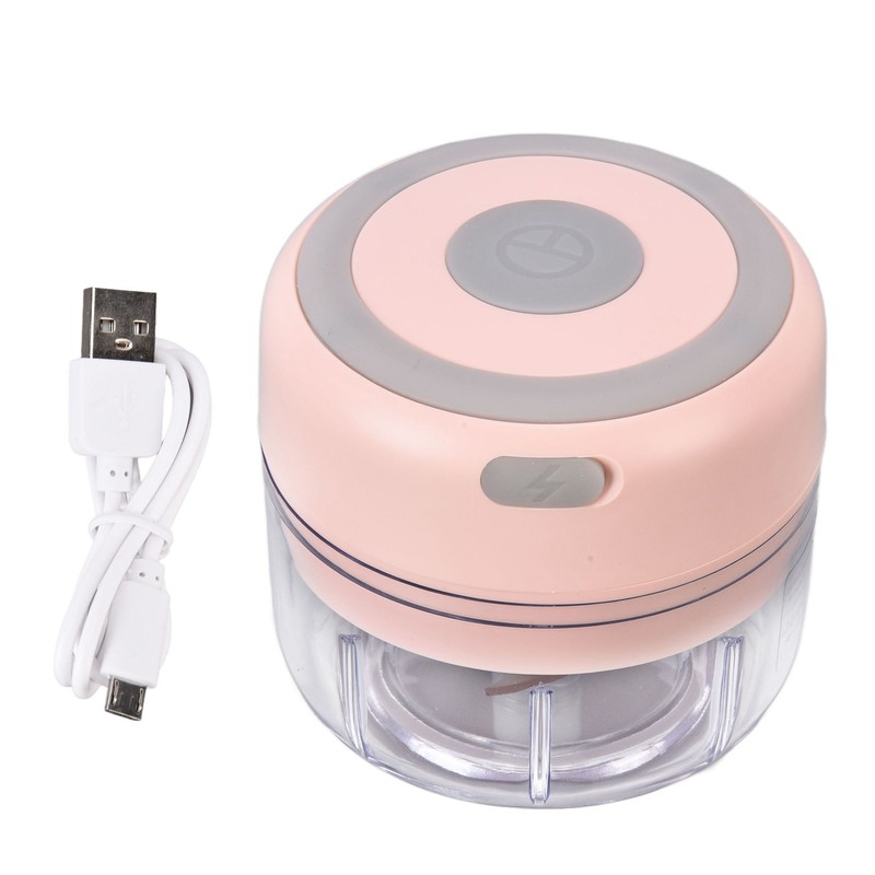 Mini Chopper Durable Electric 100ml Capacity Quickly Chopping Portable Grinder