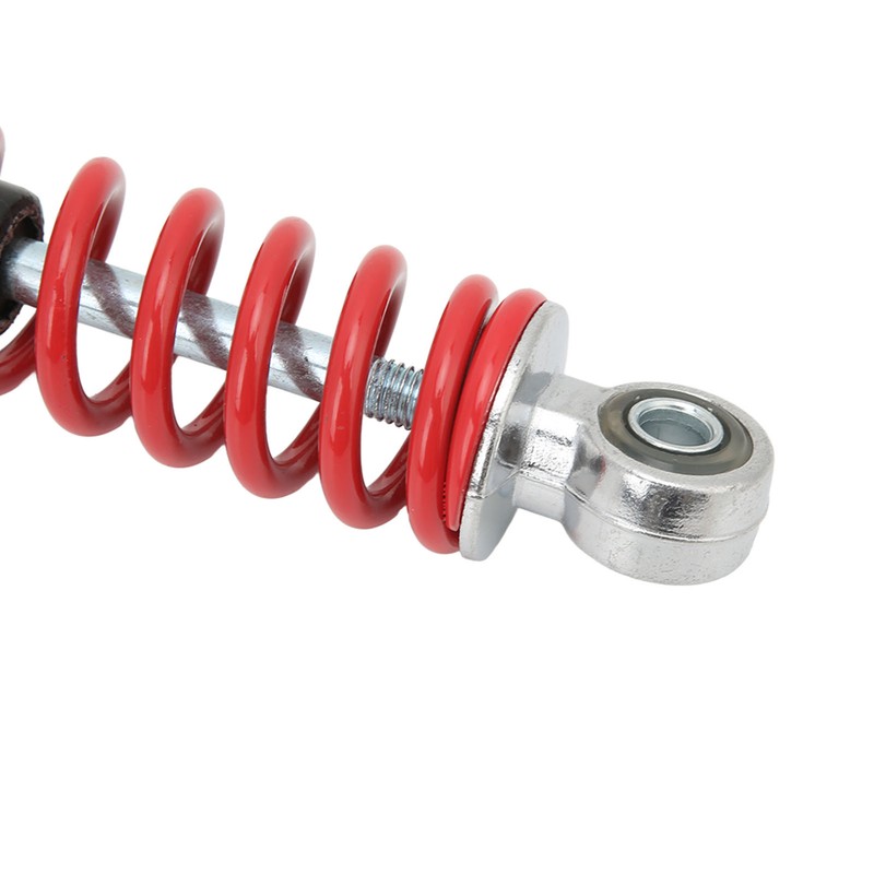 250mm/9.8in Motorcycle Shock Absorber with Red Spring Universal for 50cc‑125cc