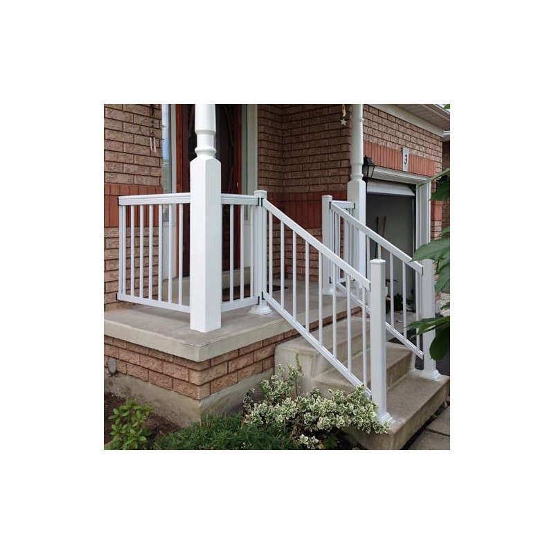 Eapele 20pcs Deck Railing Brackets Connectors for 2x4 Railing Wood
