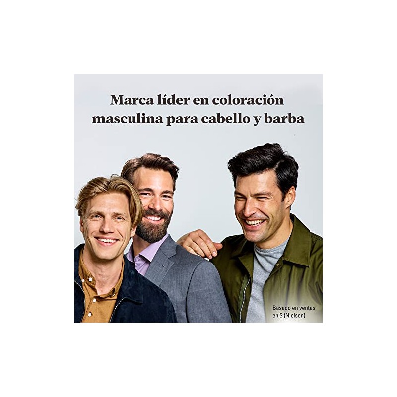 Just For Men Tinte Colorante En Shampoo Castaño Paquete de