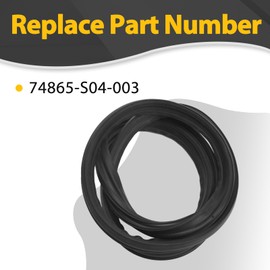 Rear Trunk Weather Stripping for 1996-2000 Civic Rear Trunk Seal Weatherstrip Replace 74865-S04-003