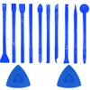 12 Pieces Carbon Fiber Plastic Scraper Scratch Free Plastic Scraper Multi-Purpose Scraper Non-Scratch Pen-Shaped Cleaning Tool Easy for Cleaning Small and Narrow Space