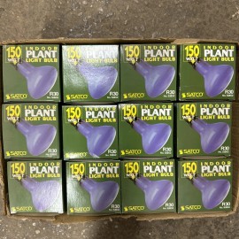 SATCO GROW BULB SATCO 150W R30 INDOOR PLANT GROW LIGHT BULB Medium Base S2852 NEW 120V