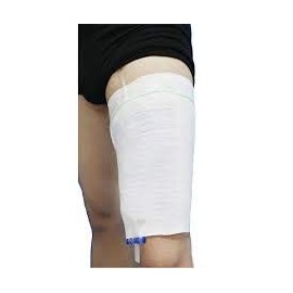 Urisleeve Leg Bag Holder - Leg Bag Sleeve (x4) - Small