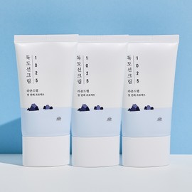 Round Lab 1025 Dokdo Sun Cream 50ml (SPF 50+ PA++++) 3 units / 라운드랩 1025 독도 선크림 50ml (SPF 50+ PA++++) 3개