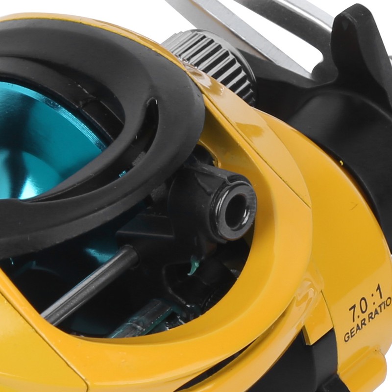 LE3000 Baitcasting Reel Left/Right Hand Metal Wheel Fishing Accessory Magnetic