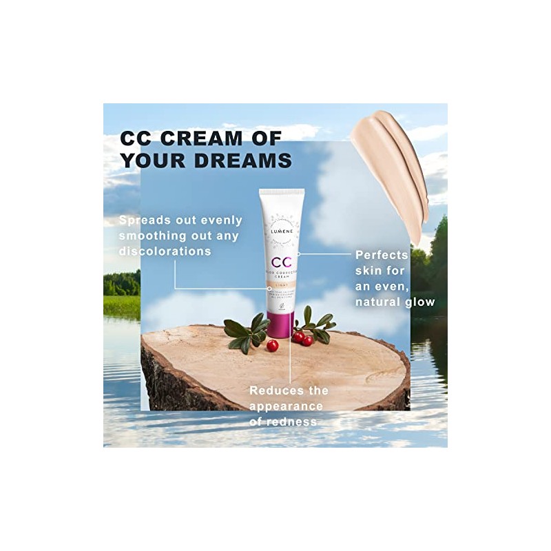 Lumene Time Freeze CC Cream, Light, 1.0 Fluid Ounce