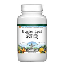 Buchu Leaf (Organic) - 450 mg (100 Capsules, ZIN: 512122)
