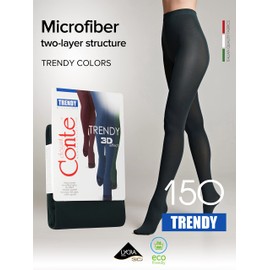 Conte elegant Women's Tights, Grüne, M