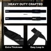 METEOR Weightlifting Straps for Grip and Stability, 60cm Cotton Blelnd