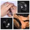 KALVICA 6 Piece Stainless Steel Rings for Men Rings Set