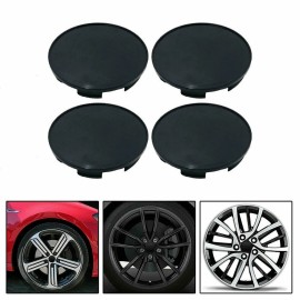 Unbranded 4x 68mm Black Wheel Hubs Center Hub Caps Universal Wheel Rim Hub Cover Caps USA