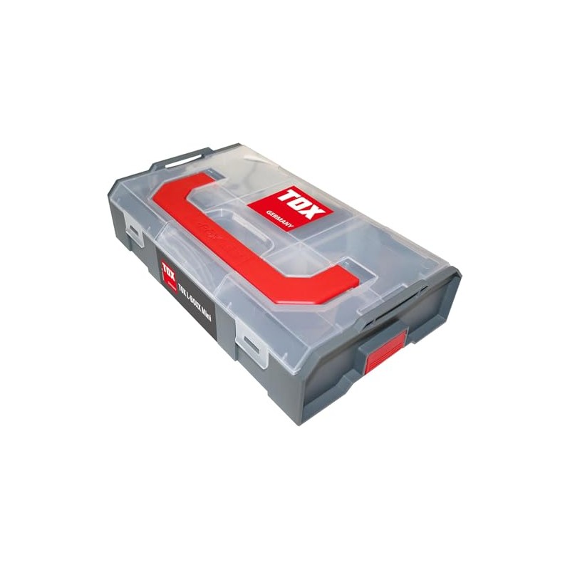 TOX L-BOXX Mini M, effective, compact, clear sorting box for