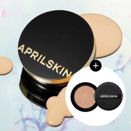 April Skin Olive Young April Skin Magic Snow Cushion (main product + refill) / 올리브영 에이프릴스킨 매직스노우쿠션 (본품+리필)