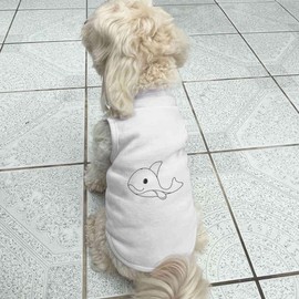 'Soft Toy Whale' Pet Dog/Cat T-Shirt (PT00105201)