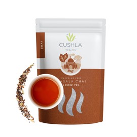 Caffeine Free - India's Original Masala Chai Tea Loose Leaf 16oz - 150+ Cups Blend Of Masala Chai Tea With Cinnamon, Cardamom, Cloves, Ginger & Black Pepper