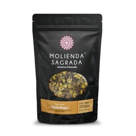 Molienda Sagrada, Tisana Herbal Dosha Kapha, Mexican Herbal Tea, Jengibre, Curcuma, Canela, 150 gramos