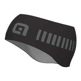 Alé Cycling Unisex Strada Earband Headgear, Black/Charcoal Grey, One Size