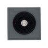 Modern Living Square Wireless Doorbell in Grey Ash and Black
