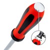 Jetech Striking Cap Go-Through Slotted Screwdriver, S2 Steel Flathead with