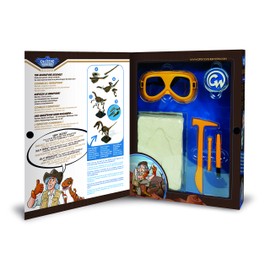 Uncle Milton Dr. Steve Hunters-Paleo Expedition Dino Dig Excavation Kit Velociraptor-14 Piece-Scientific Educational Toy