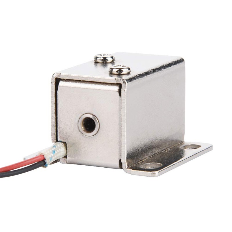 Electronic Door Lock Access,DC 12V Electric Solenoid Lock Electromagnetic Assembly