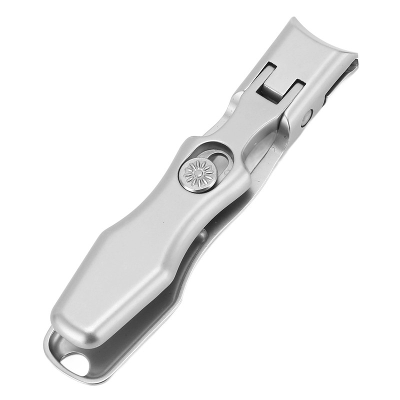 Stainless Steel Nail Clipper Wide Jar Openning Fingernail Toenail Clipper