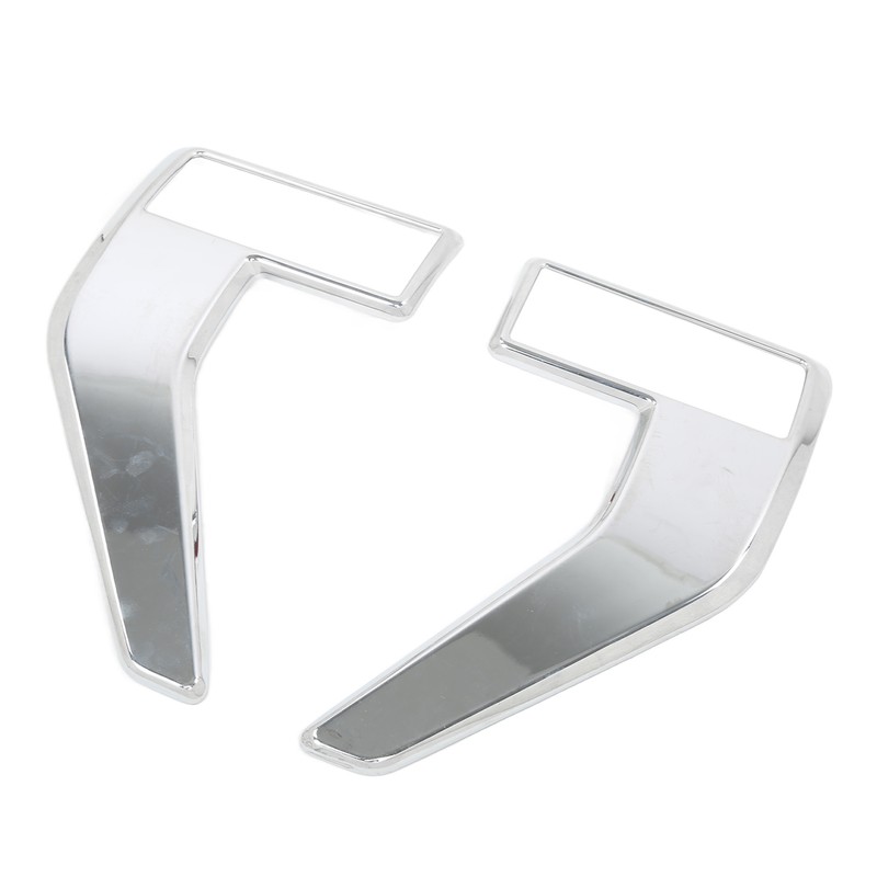 2Pcs Side Vent ABS Exquisite Exterior Body Stickers Strip Replacement