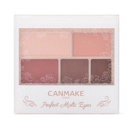Canmake Perfect Multi Eyes 08 Threeze Chocolat 0.1 oz (3.2 g) Eye Color Palette Eyeshadow Eyebrow Eyeliner